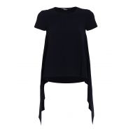 Stella Mccartney Ink Compact knitted viscose top