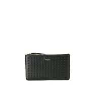 TodS Zip leather pouch