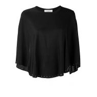 Valentino Studded knitted cape