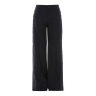 Valentino Red Buttons detailed wool trousers