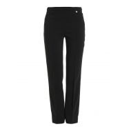 Versace Collection Black straight leg trousers