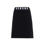 Versus Versace Versus intarsia flared mini skirt