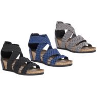 Muk Luks Elle Womens Wedge Sandals