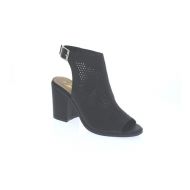 N Demand Shoes Maribeth Open-Toe Buckle-Strap High-Heel Sandals