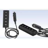 Aduro PowerUp 6-Amp 5-Port USB Car Charger