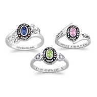 Personalized Womens Class Ring from Limoges Jewelry (67% Off)