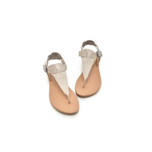  Summer New Sweet Toe Buckle With Womens Shoes Flat Beach Sandals
