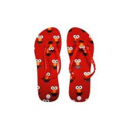 Sesame Street Elmo Womens Sized Flip Flop Sandals