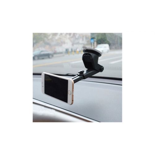  2 in 1 Phone Stand Suction Car Air Outlet Black Mount with Magnet Head - Magnet Head & Car Air Vent Clip &Tripod