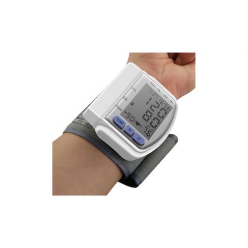  LCD Digital Automatic Wrist Cuff Blood Pressure Monitor