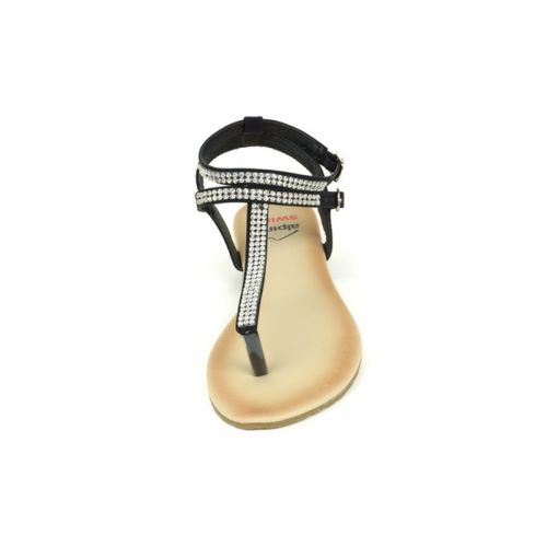  Womens Gladiator Rhinestone Sandals