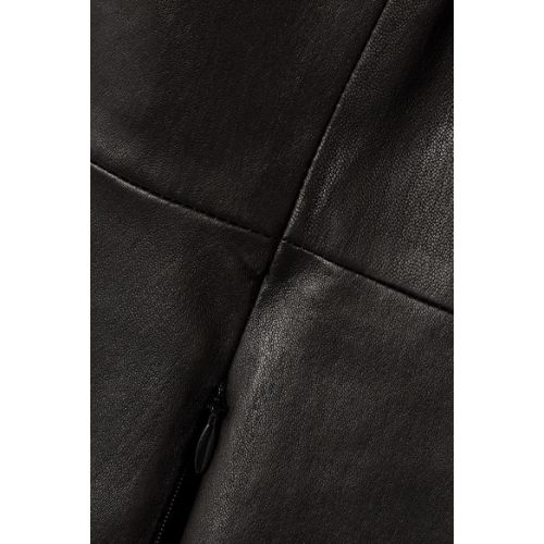  The Row Anasta Leather Jacket - Black