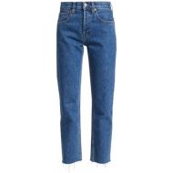 REDONE High Rise Rigid Stovepipe Jeans