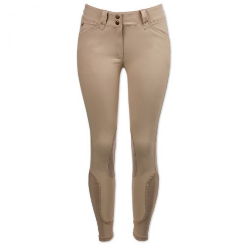  Smartpake Piper Breeches by SmartPak - Show Front Zip Knee Patch