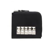 Comme Des Garcons Studded Leather Zip Wallet