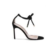 Manolo Blahnik Suede Estro 105 Sandals