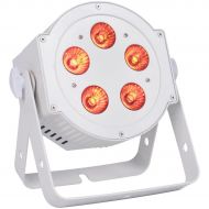 American DJ},description:The ADJ 5P Hex Pearl is a versatile LED Par fixture with 5 x 10-Watt , 6-IN-1 HEX LEDs and a white exterior casing. With a 30-degree beam angle, users may