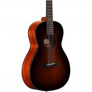 Alvarez},description:Alvarezs 66 models are beautifully finished and have a deep glass-like shine. The vintage sunburst on mahogany brings out the grain to create a warm look to ma