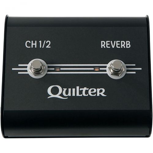  Quilter Labs},description:This two-position footswitch is designed for use with the Quilter Aviator, MicroPro, Mach 2, or Steelaire series amps or heads.Choose this controller if y
