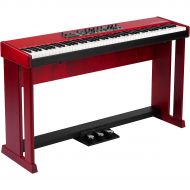 Nord},description:Elegant matte laquered Keyboard Stand in a partially solid wood construction for excellent stability. Bottom metal plate accomodates the Nord Triple Pedal. Fixed