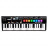 Akai Professional},description:Akais Advance 61 gives you unprecedented playability and unrestricted manipulation of any virtual instrument with its exclusive interactive, full-col