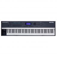 Kurzweil},description:Designed to be simple and powerful, the Artis is an all-in-one gig machine, with astonishing sound quality, 128-voice polyphony, 88-note hammer-weighted actio