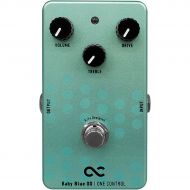 One Control},description:Designed by pedal guru Bjorn Juhl, the One Control Baby Blue Overdrive is based on the BJFE 2000 creation FUZZ 1, utilizing a discrete circuit that combine