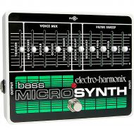 Electro-Harmonix},description:The Bass Micro Synthesizer XO adds the great sounds of the early Moog synthesizers to your bass arsenal. The pedal features 10 slider controls for ult
