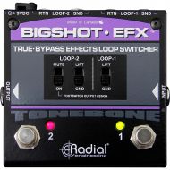Radial Engineering},description:The BigShot EFX is a true-bypass effects loop switcher that lets you set up two separate effects loops and insert them into your pedal chain. This m