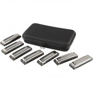 Hohner},description:Hohners Blues Band 7-Piece Harmonica Set 1501 features seven Hohner Blues Band harmonicas in the popular keys of A, Bb, C, D, E, F, and G. Keep these Hohner har