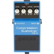 Boss},description:With the Boss CS-3 Compression Sustainer you get smooth sustain, a more balanced string response, and more clarity and punch at any volume. A must for recording.
