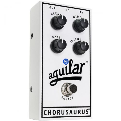  Aguilar},description:Providing the warm, rich tone that Aguilar gear is famous for, the Chorusaurus uses analog, Bucket-Brigade technology for lush, organic chorusing. The Chorusau
