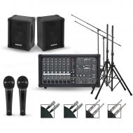 Phonic Complete PA Package with Powerpod 780 Plus Mixer and Kustom KPC Series Speakers