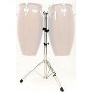 LP},description:The LP Matador Double Conga Stand is designed to hold two congas and is height adjustable, with shell grippers, a memory clamp, double-braced legs, and mounting har