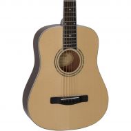 Mitchell},description:The Mitchell DJ120 Junior Dreadnought Acoustic Guitar has a reduced scale and body size that make it a perfect choice for little guitarists in training, as we