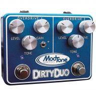 Modtone},description:A pro quality dual channel overdrive that delivers a full spectrum of tones. From subtle to extreme, the Dirty Duo allows you to use one, two or both channels