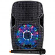 American Audio Open-Box ELS 8 GO LTW Portable Battery-powered 8 in. PA Speaker with LEDs and Mic Condition 1 - Mint