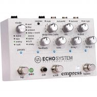 Empress Effects},description:Spanning the gambit of known delay possibilities and beyond, the Echosystem could be the ultimate delay-crafting tool. Faithful emulations of classics