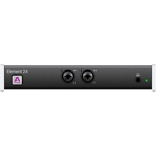  Apogee},description:Apogee’s Element 24 is a Thunderbolt audio IO box made for creating music on your Mac. Element 24 takes the best of cutting-edge Apogee gear like Symphony IO