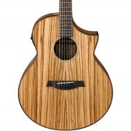 Ibanez},description:As an industry leader in the use of exotic tonewoods, Ibanez continues to innovate with their new AEW Series. This fresh approach merges in the AEW40ZW-NT, with