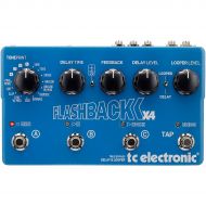 TC Electronic},description:The Flashback X4 Delay & Looper combines four Flashback delays plus a 40-second looper with undo function into one amazing pedal that takes delay to a pl