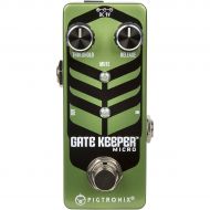 Pigtronix},description:Pigtronix Gatekeeper Micro is a lightning-fast, studio-quality noise gate pedal that locks out all unwanted noise from any rig. Sporting threshold and releas