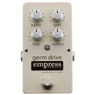 Empress Effects},description:True to the tweed tube amps of the 50s, the Germ Drive delivers warm, harmonically rich overdrive that cleans up with a twist of your volume knob. Its