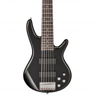 Ibanez},description:The Gio GSR206 from Ibanez is a 6-string bass guitar built with an agathis body, one-piece maple neck, and fitted with chrome hardware. The Gios Phat-II EQ plus