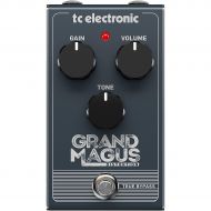 TC Electronic},description:Overflowing with organic amp-like distortion tones, natural tube compression and a tight but rich tonal character, Grand Magus Distortion IS the sound of
