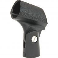 Musicians Gear},description:Rugged microphone clip with rubber mic swivel retainer and brass insert.