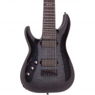 Schecter Guitar Research},description:A unique fusion of Schecters HELLRAISER and SLS models, the left-handed C-8 Hybrid is an 8-string combination of the most sought-after feature