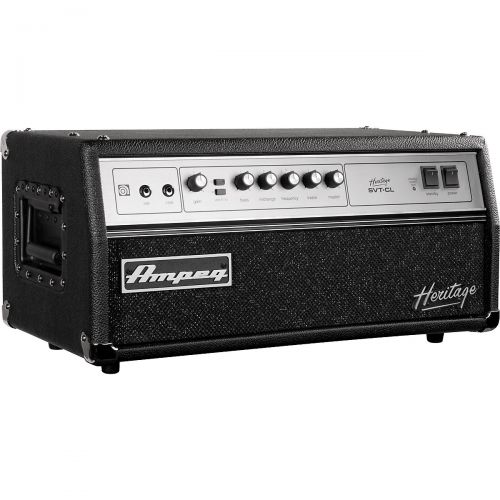  Ampeg},description:Designed and assembled in the USA, the Ampeg Heritage SVT-CL is built with premium components and construction that deliver true Ampeg tone. Premium tubes, inclu
