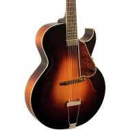 The Loar},description:The Loars hand-carved, polyurethane-finished archtop cutaway guitar offers an excellent option for traditional jazz guitarists who want to make the classic ar