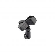 Hercules Stands},description:The Hercules MH100B Quick-N-EZ Microphone Clip is rubber lined for a secure grip and fits all mic stands without top washers. Accepts 22-35mm mic sizes